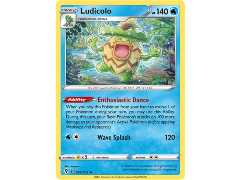 Ludicolo (Rare/Reverse Holofoil)