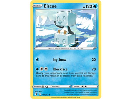 Eiscue (Uncommon/Reverse Holofoil)