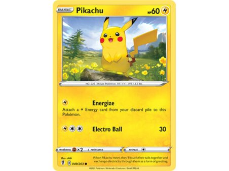 Pikachu (Common/Reverse Holofoil)