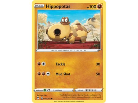 Hippopotas (Common/Reverse Holofoil)
