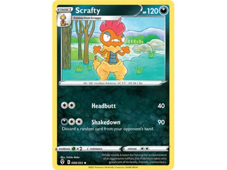 Scrafty (Uncommon/Reverse Holofoil)