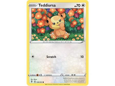 Teddiursa (Common/Reverse Holofoil)