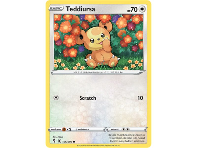 Teddiursa (Common/Reverse Holofoil)