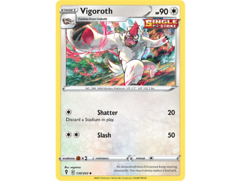 Vigoroth (Uncommon/Reverse Holofoil) 