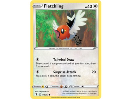 Fletchling (Common/Reverse Holofoil)