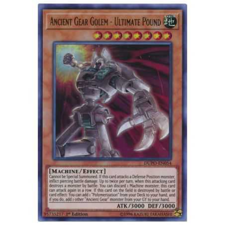 Ancient Gear Golem - Ultimate Pound