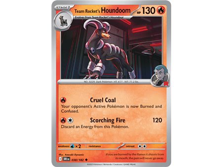 Team Rocket's Houndoom (Uncommon)