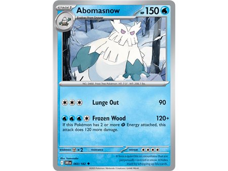 Abomasnow (Uncommon)