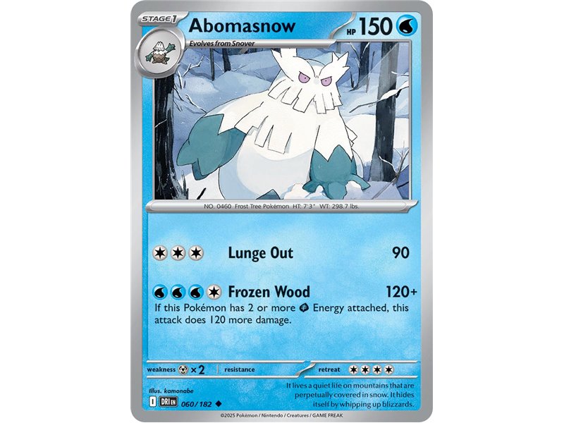 Abomasnow (Uncommon)