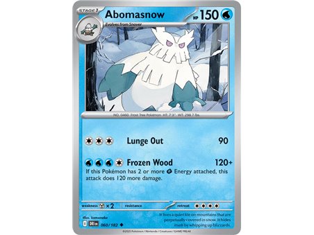 Abomasnow (Uncommon)
