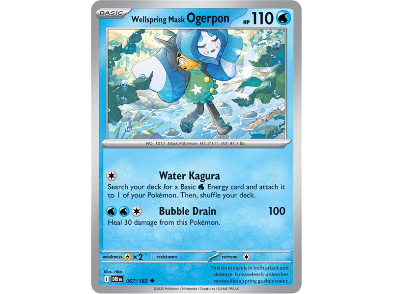 Wellspring Mask Ogerpon (Uncommon)