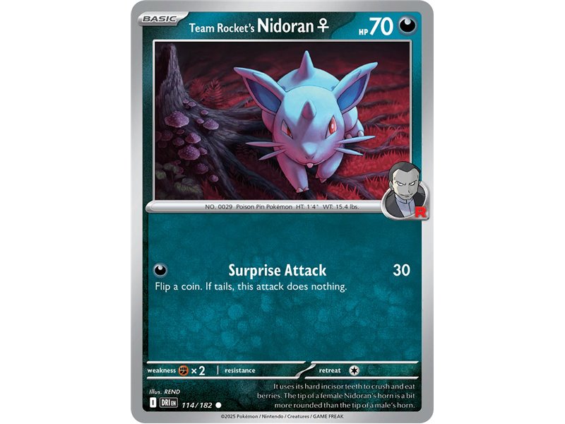 Team Rocket's Nidoran F (Common)