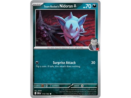Team Rocket's Nidoran F (Common)