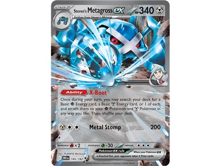 Steven's Metagross ex (Double Rare) 