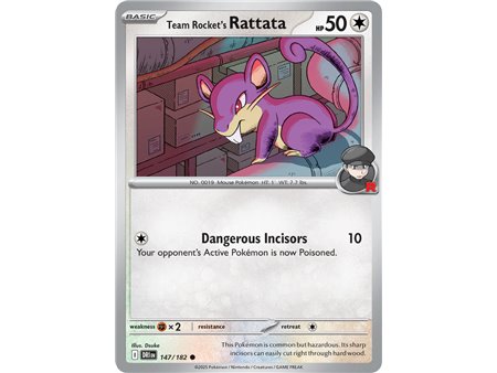 Team Rocket's Rattata (Common)