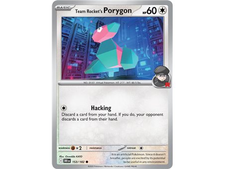 Team Rocket's Porygon (Common)