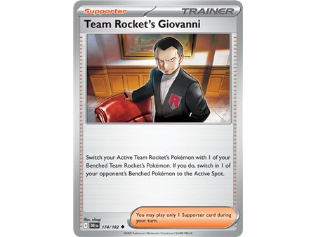 Team Rocket's Giovanni (Uncommon)