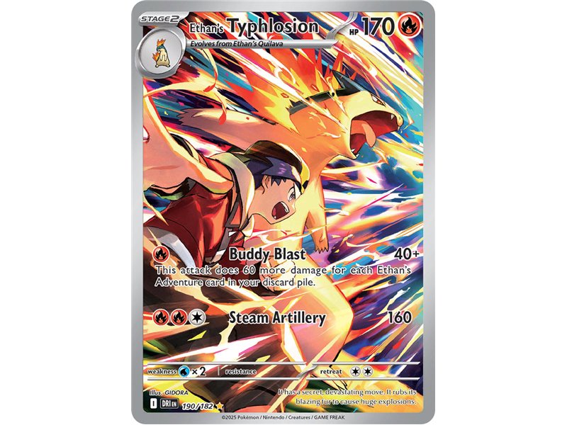 Ethan's Typhlosion (Illustration Rare)