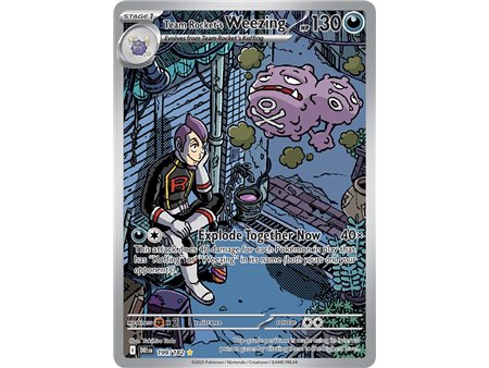Team Rocket's Weezing (Illustration Rare)