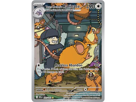 Team Rocket's Raticate (Illustration Rare)