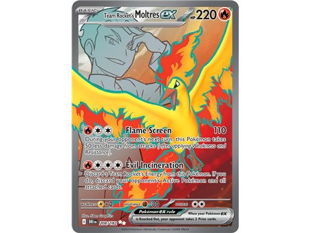 Team Rocket's Moltres ex (Full Art) 