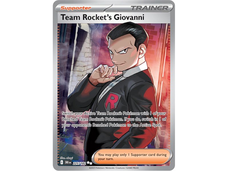 Team Rocket's Giovanni (Full Art) 