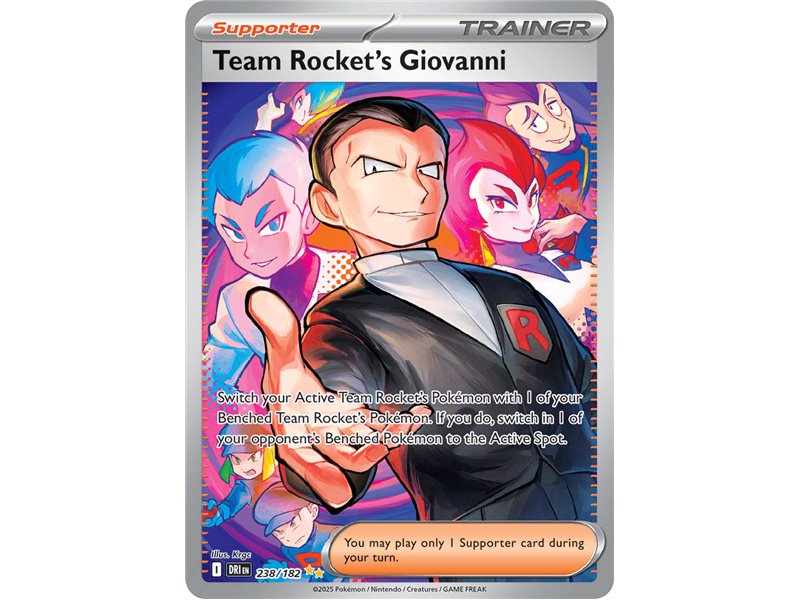 Team Rocket's Giovanni (Special Illustration Rare) 