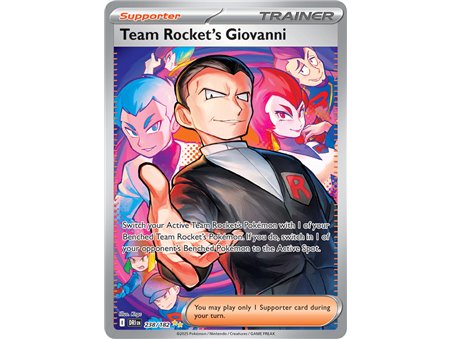 Team Rocket's Giovanni (Special Illustration Rare) 