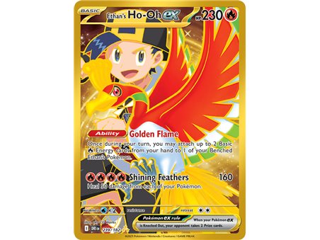 Ethan's Ho-Oh ex (Hyper Rare) 