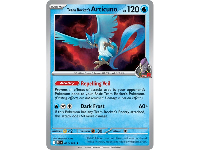 Team Rocket's Articuno (Rare Holofoil)