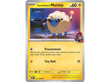 Team Rocket's Mareep (Common)