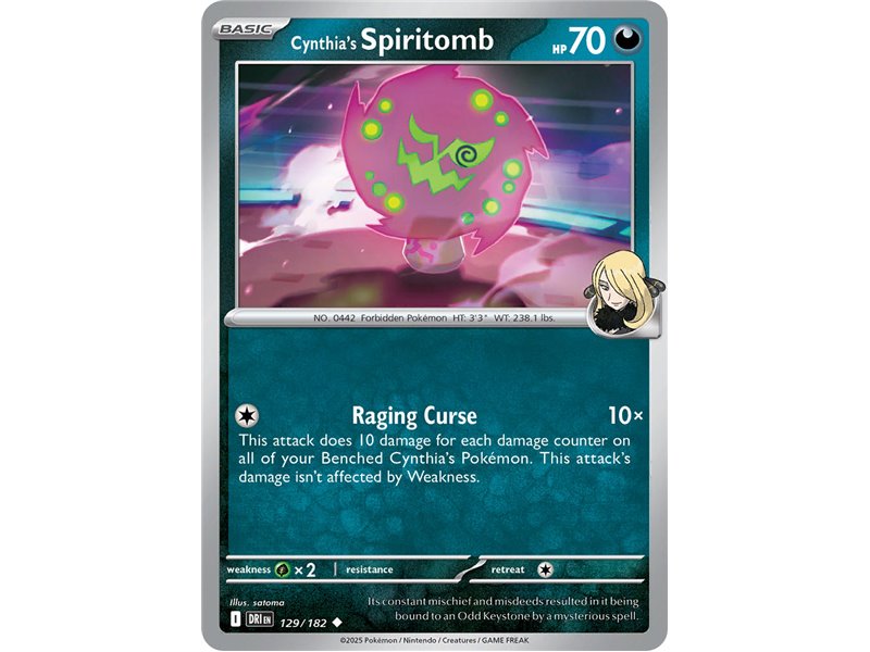 Cynthia's Spiritomb (Uncommon)
