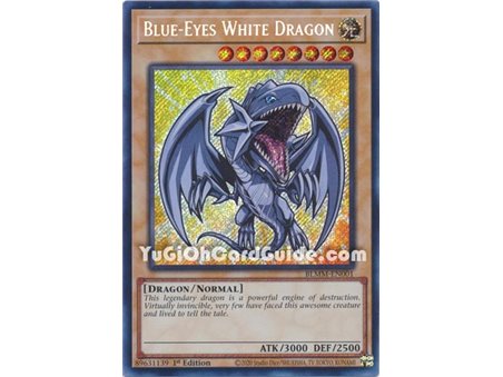 Blue-Eyes White Dragon (Secret Rare)