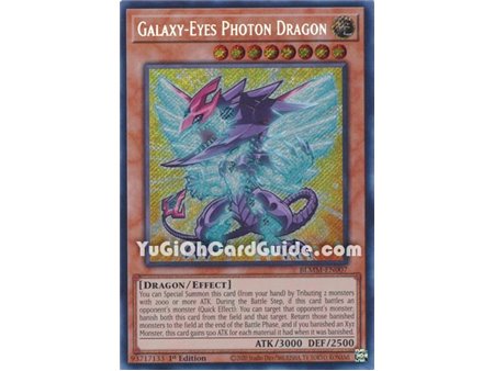 Galaxy-Eyes Photon Dragon (Secret Rare)