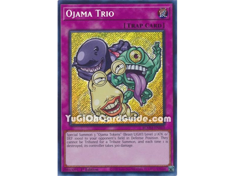 Ojama Trio (Secret Rare)