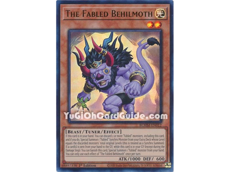 The Fabled Behilmoth (Ultra Rare)