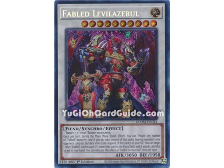 Fabled Levilazebul (Secret Rare)