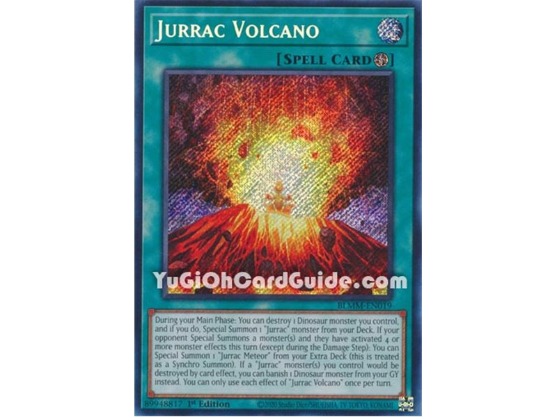 Jurrac Volcano (Secret Rare)