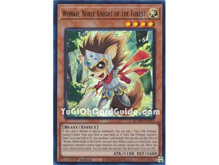 Wonko, Noble Knight of the Forest (Ultra Rare)