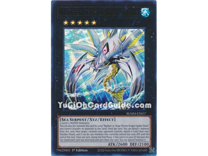 Number S37: Spider Shark (Ultra Rare)