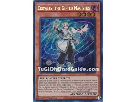 Crowley, the Gifted Magistus (Secret Rare)