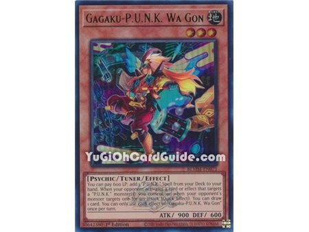 Gagaku-P.U.N.K. Wa Gon (Ultra Rare)