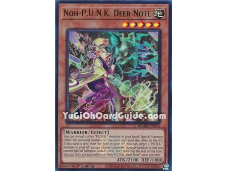 Noh-P.U.N.K. Deer Note (Ultra Rare)
