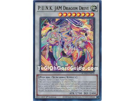 P.U.N.K. JAM Dragon Drive (Ultra Rare)