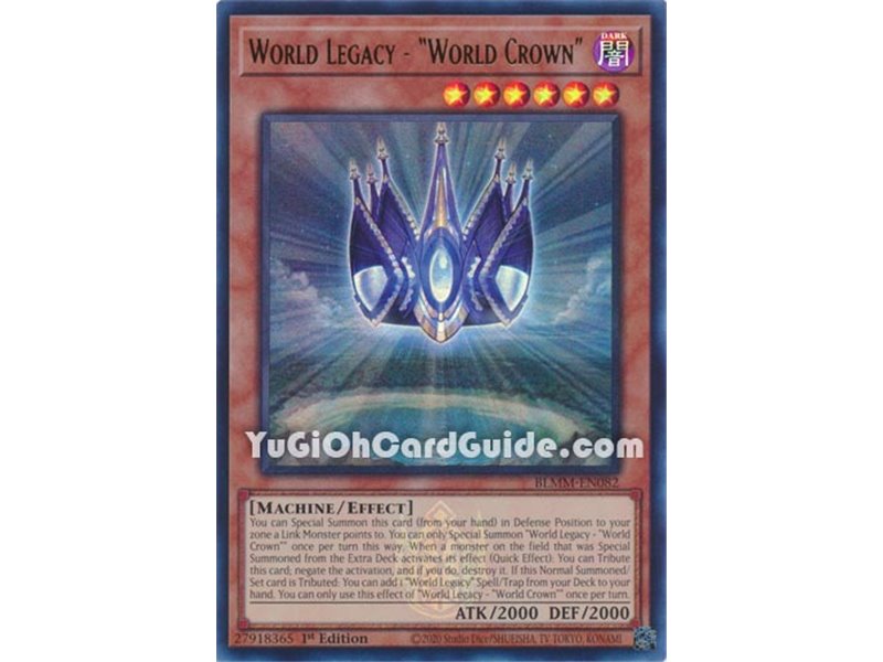 World Legacy - "World Crown" (Ultra Rare)