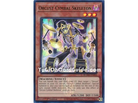 Orcust Cymbal Skeleton (Ultra Rare)