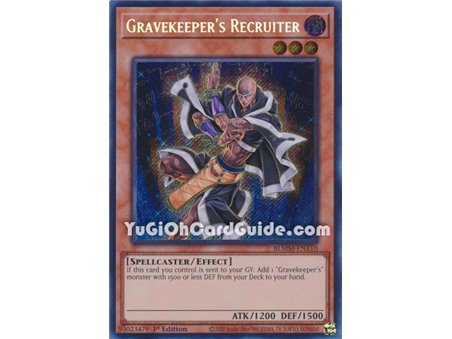Gravekeeper's Recruiter (Secret Rare)