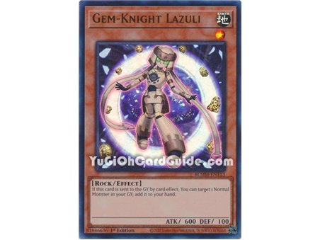 Gem-Knight Lazuli (Ultra Rare)