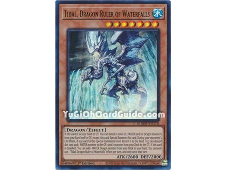 Tidal, Dragon Ruler of Waterfalls (Ultra Rare)