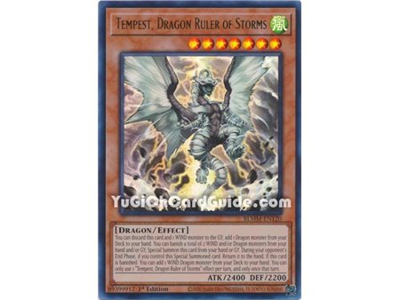 Tempest, Dragon Ruler of Storms (Ultra Rare)